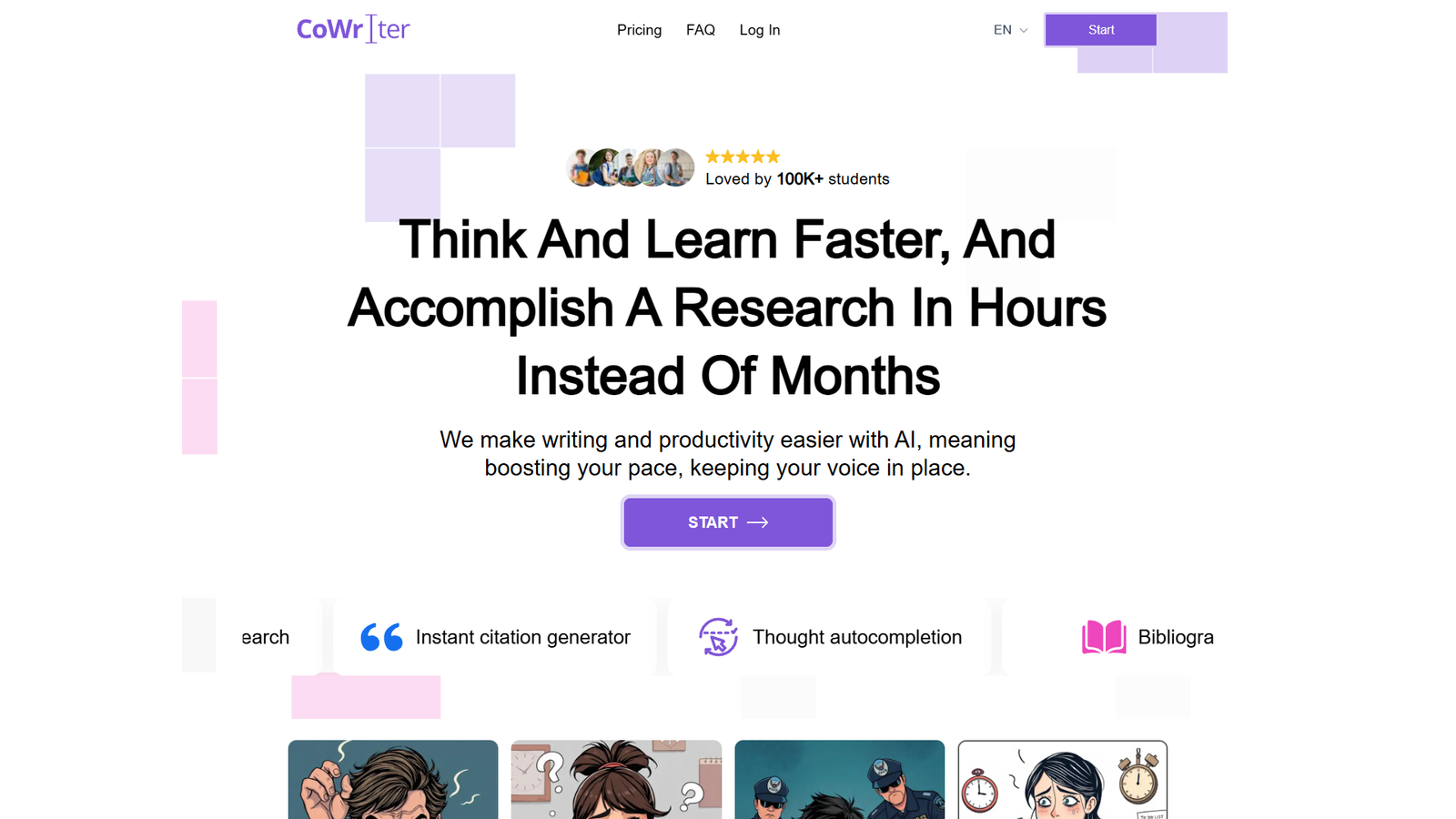 CoWriter AI — интерфейс нейросети CoWriter AI — интерфейс нейросети