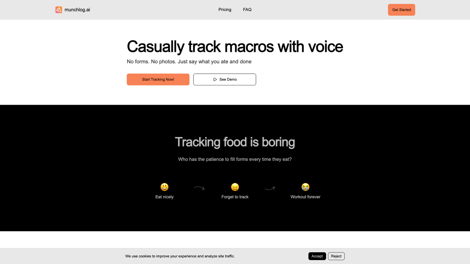 Munchlog — интерфейс нейросети Munchlog — интерфейс нейросети