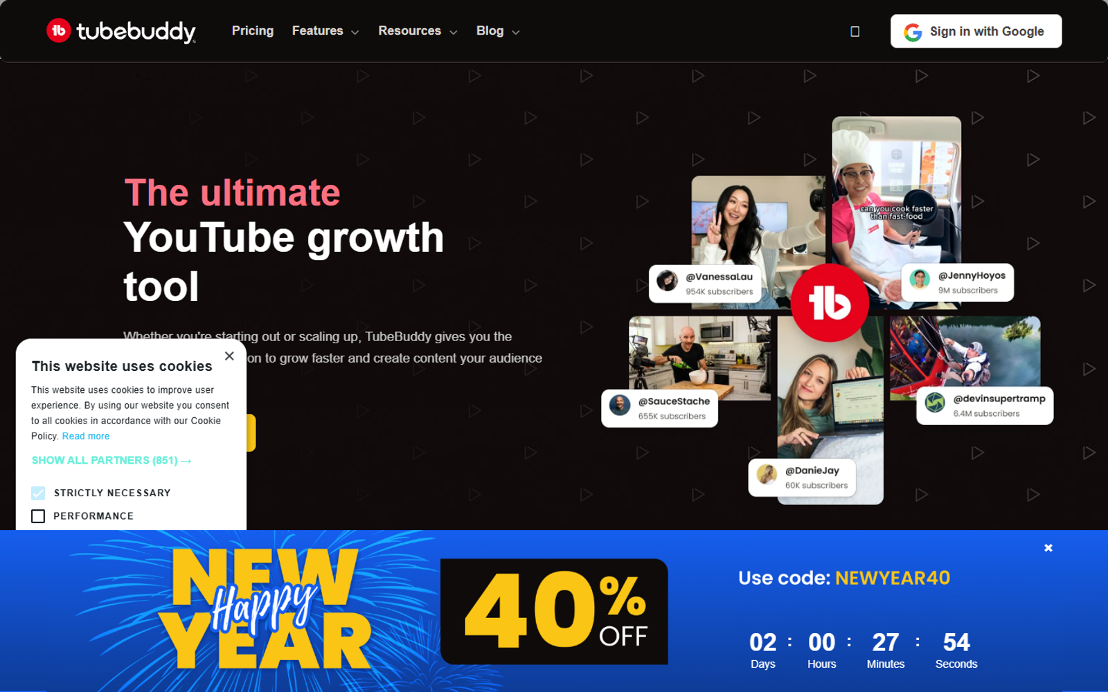 TubeBuddy — интерфейс нейросети TubeBuddy — интерфейс нейросети