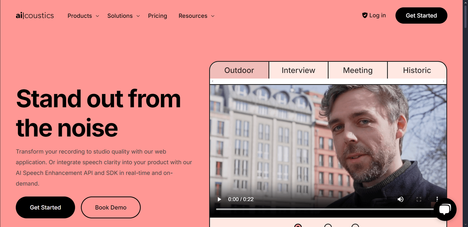 AI Coustics Start AI Coustics Start