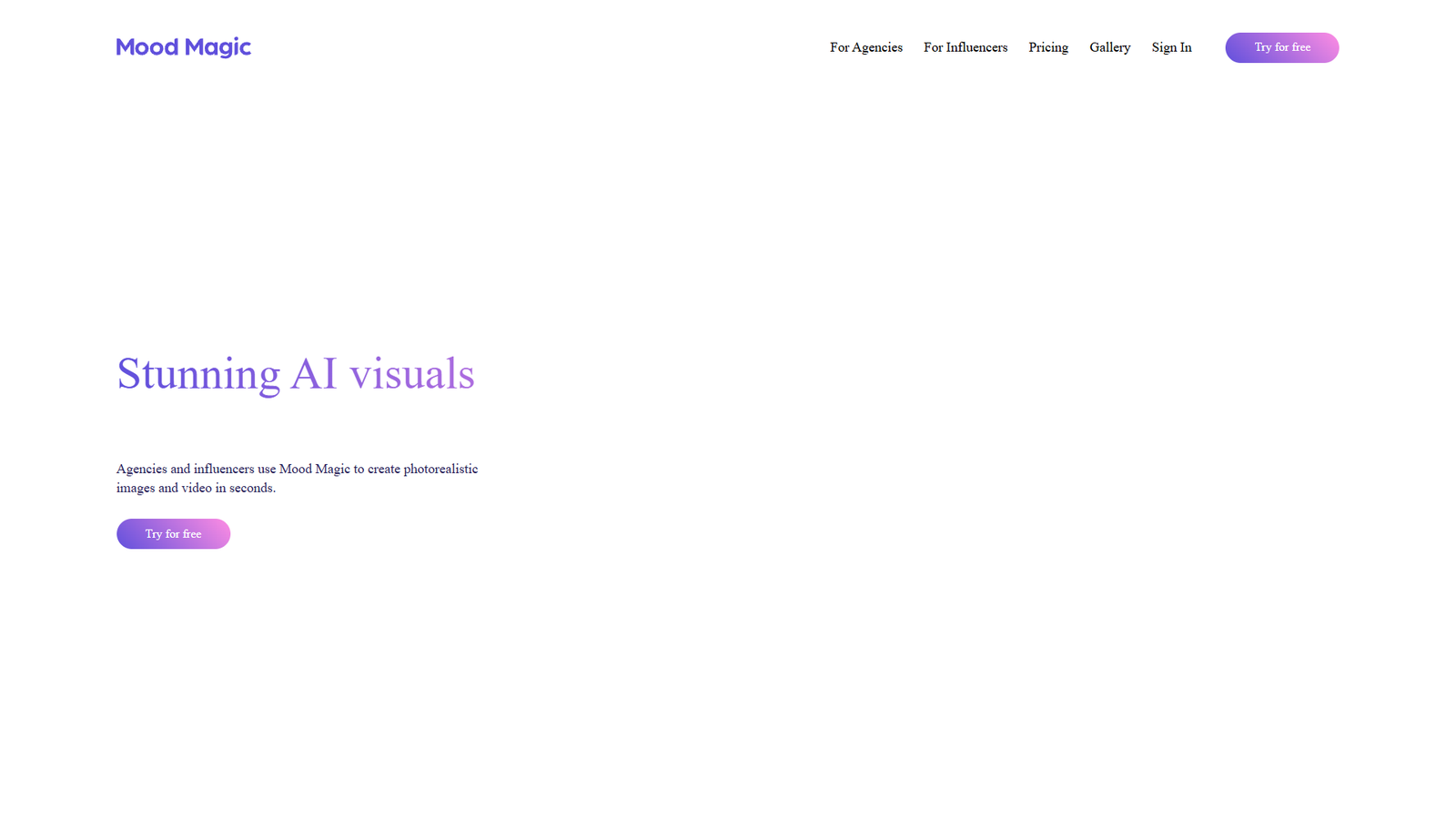 Mood Magic — интерфейс нейросети Mood Magic — интерфейс нейросети