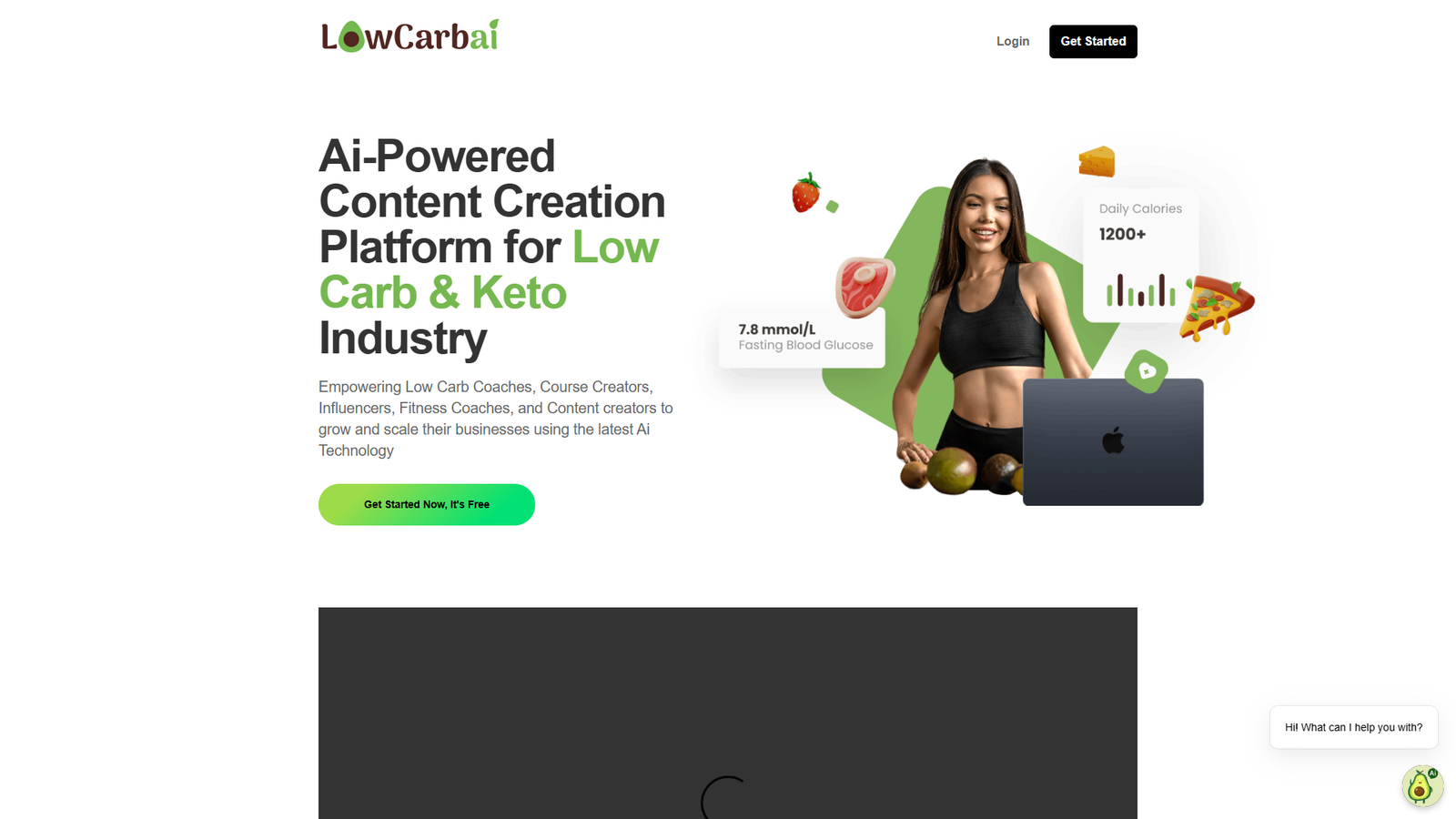 LowCarbAI — интерфейс нейросети LowCarbAI — интерфейс нейросети