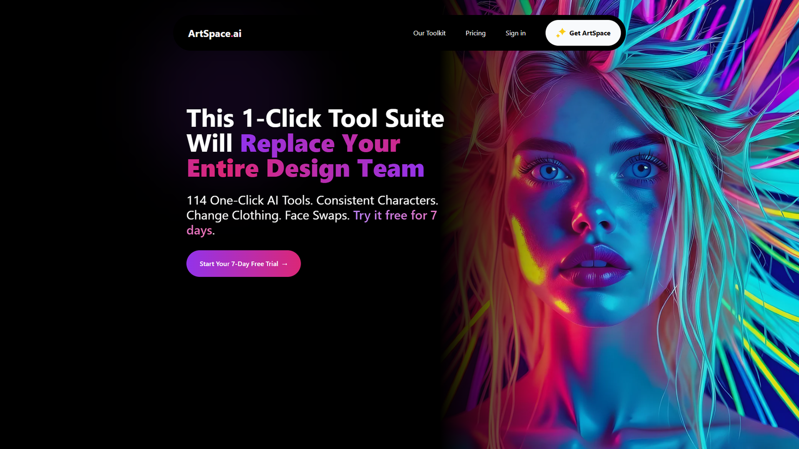 ArtSpace.ai — интерфейс нейросети ArtSpace.ai — интерфейс нейросети