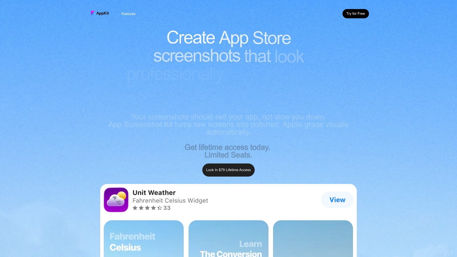 App Screenshot Kit — интерфейс нейросети