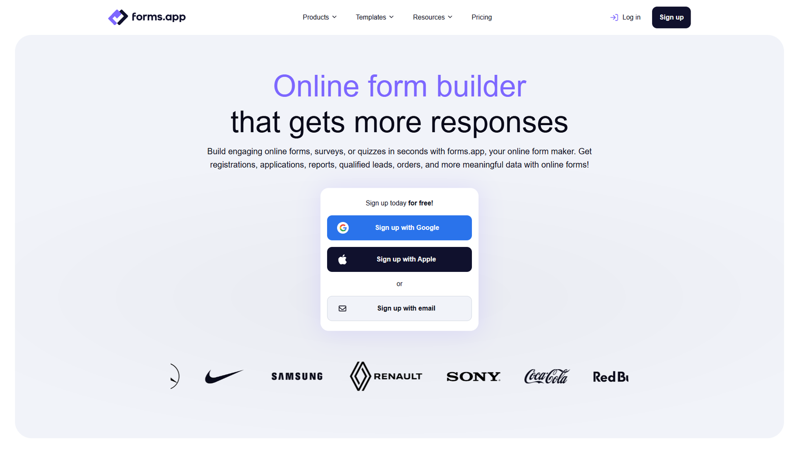 forms.app — интерфейс нейросети forms.app — интерфейс нейросети