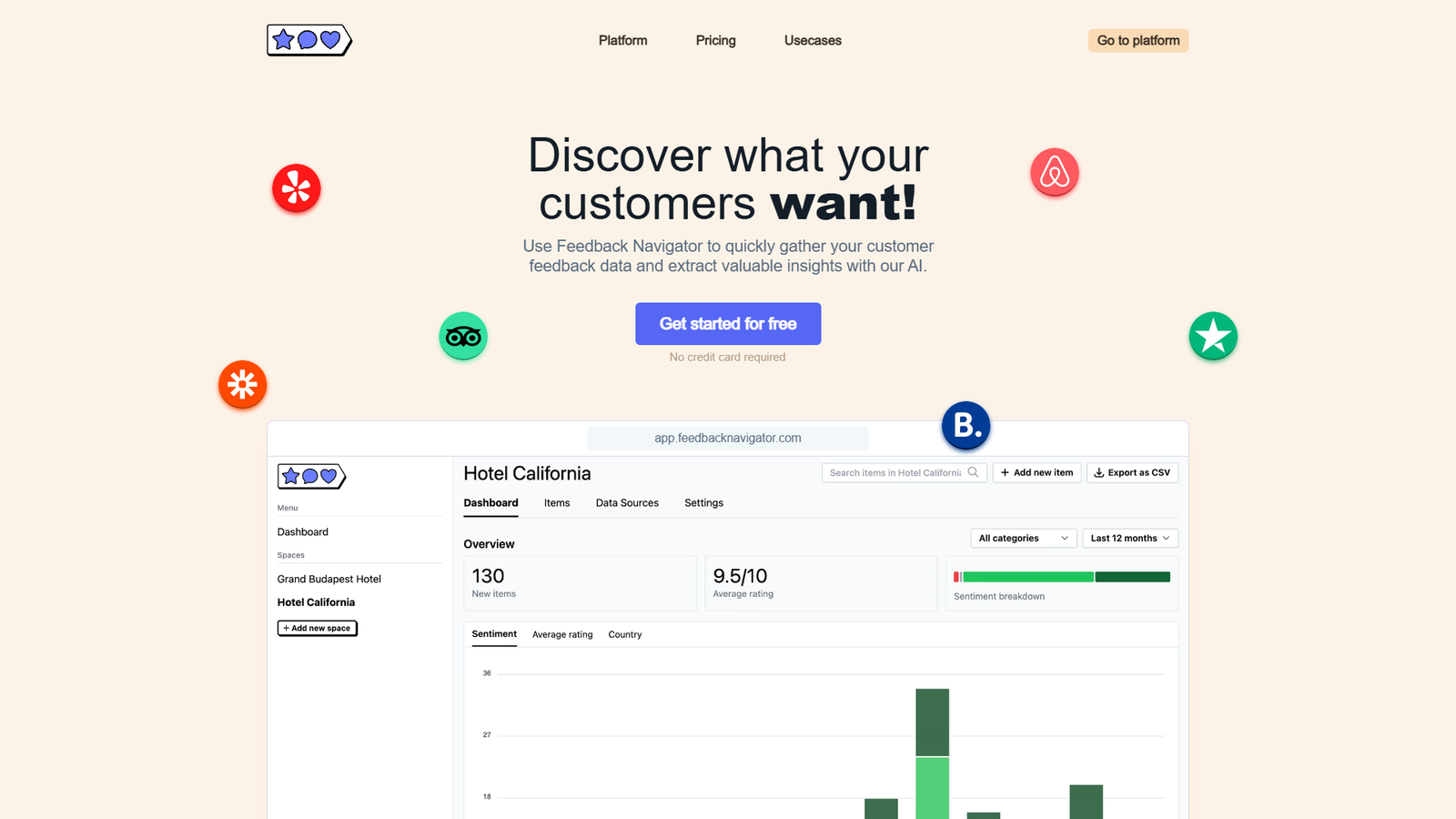 Feedback Navigator — интерфейс нейросети Feedback Navigator — интерфейс нейросети