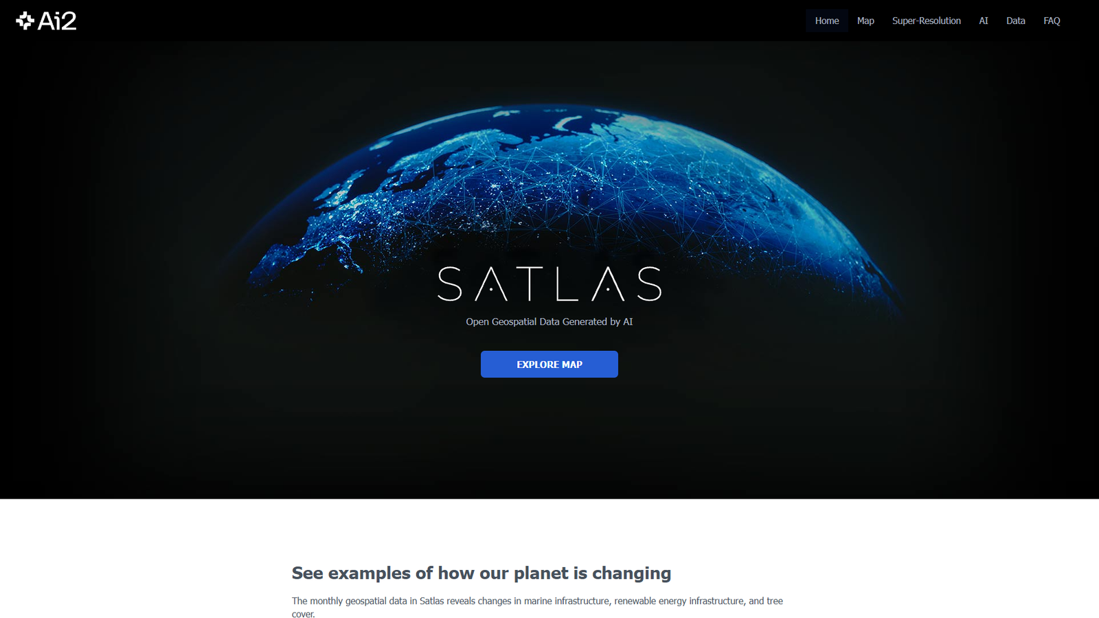 Satlas — интерфейс нейросети Satlas — интерфейс нейросети