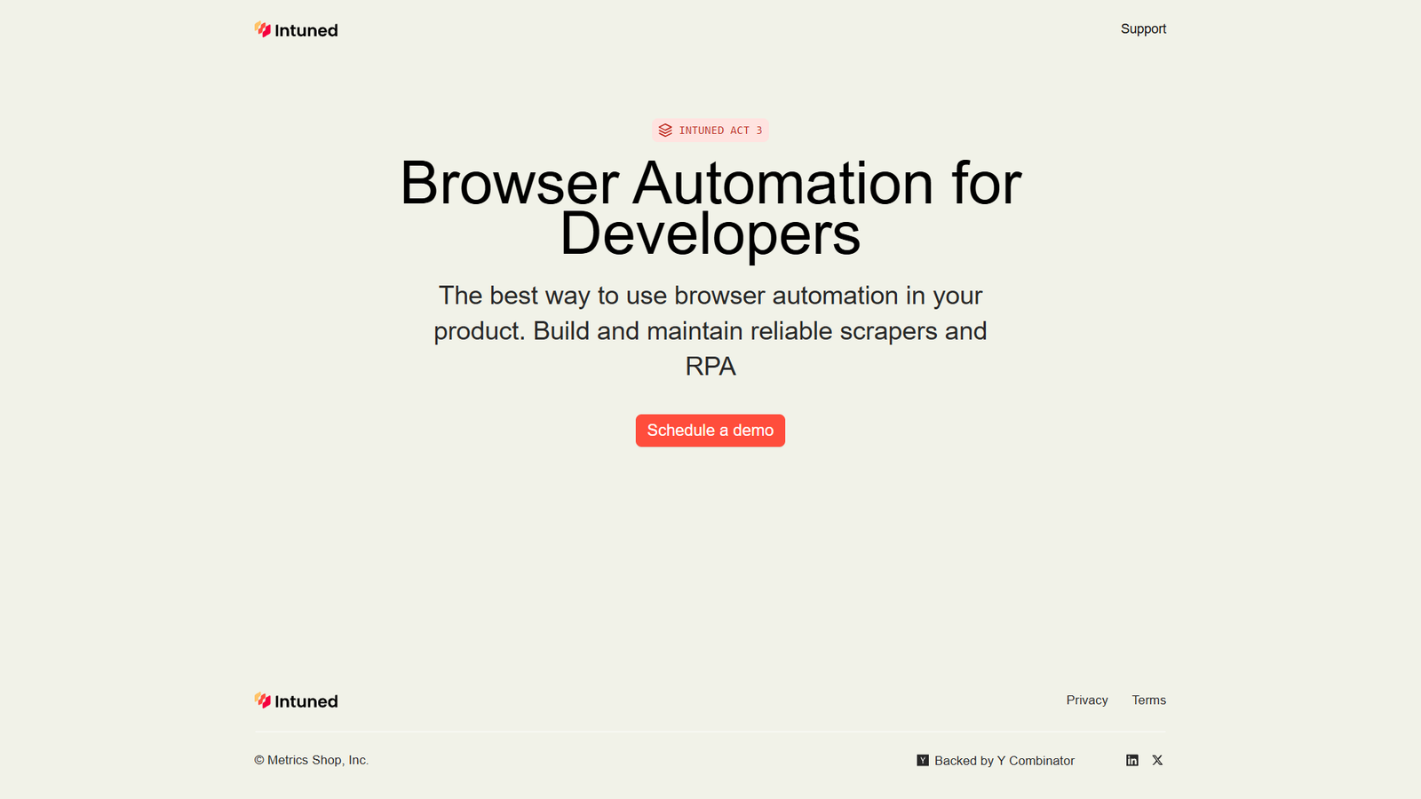 Intuned — интерфейс нейросети Intuned — интерфейс нейросети