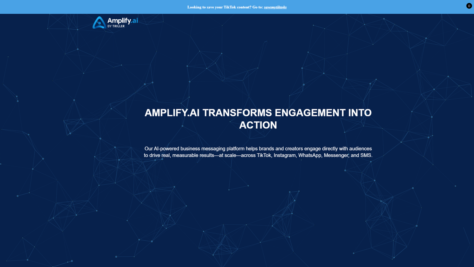 Amplify.ai — интерфейс нейросети Amplify.ai — интерфейс нейросети