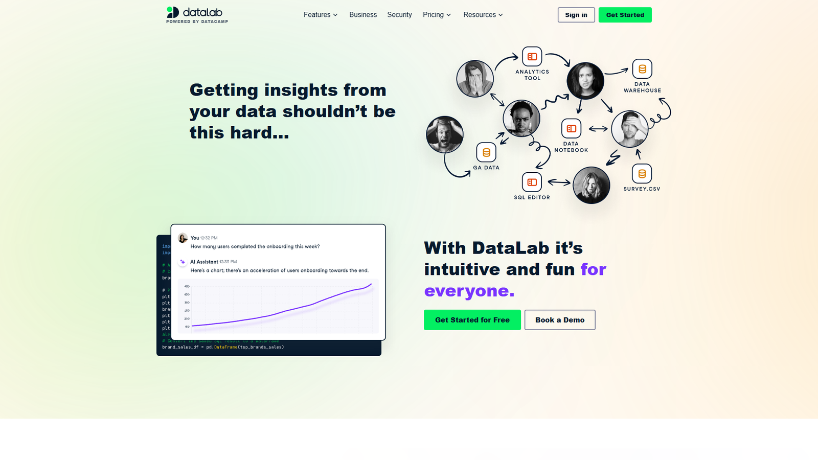 DataLab — интерфейс нейросети DataLab — интерфейс нейросети