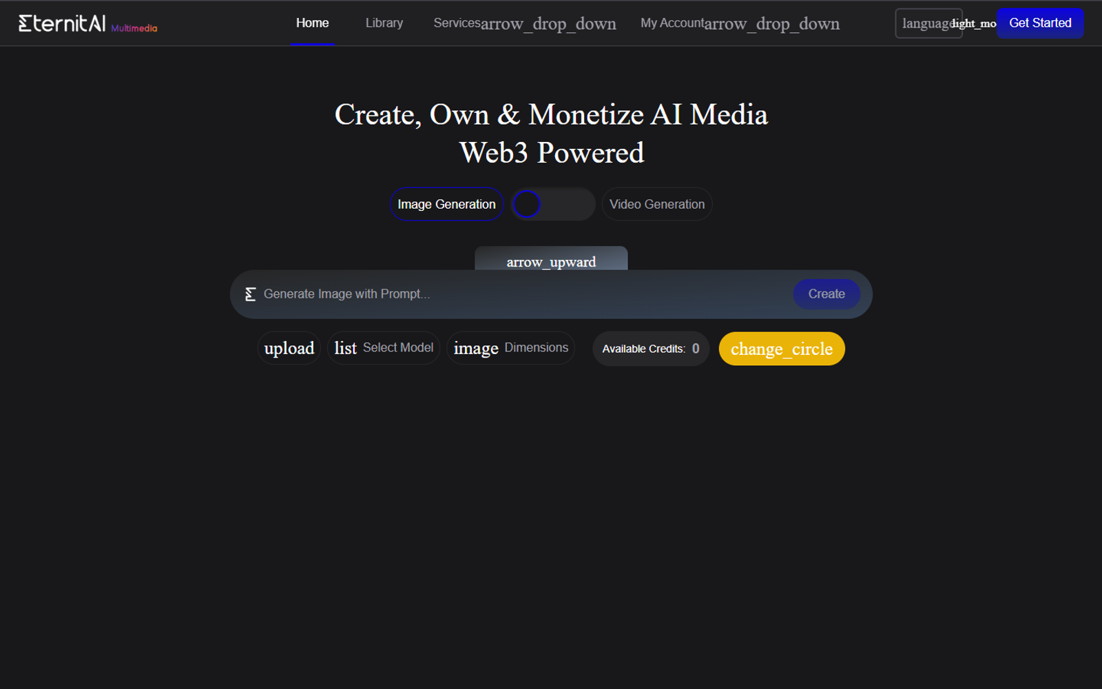 EterniAI — интерфейс нейросети EterniAI — интерфейс нейросети