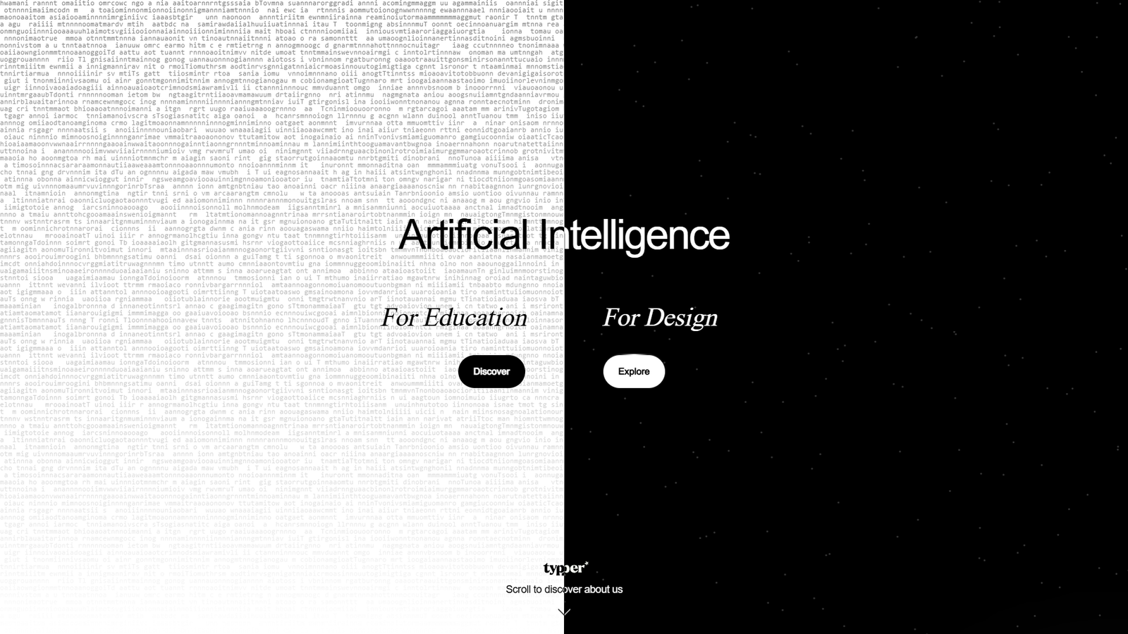 Typper — интерфейс нейросети Typper — интерфейс нейросети