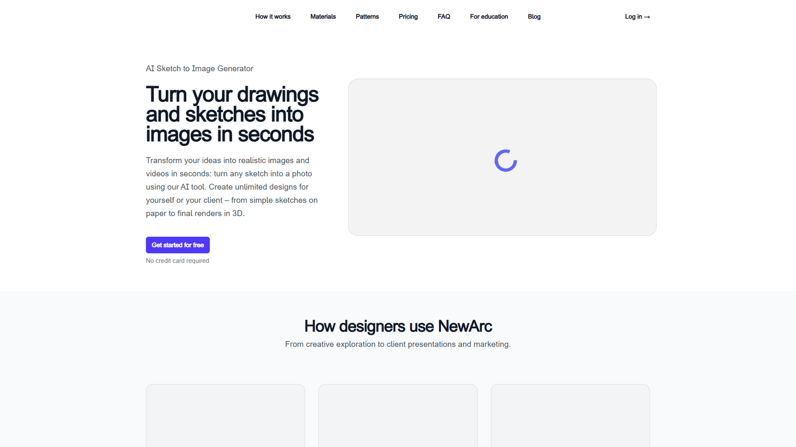 NewArc AI Sketch to Image — интерфейс нейросети NewArc AI Sketch to Image — интерфейс нейросети
