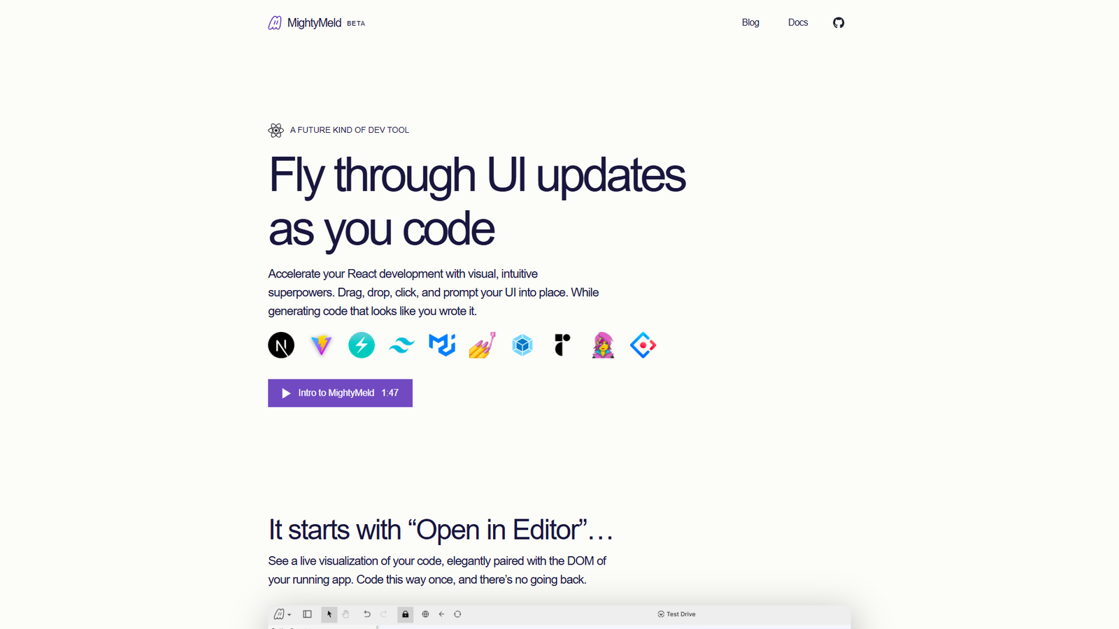MightyMeld — интерфейс нейросети MightyMeld — интерфейс нейросети