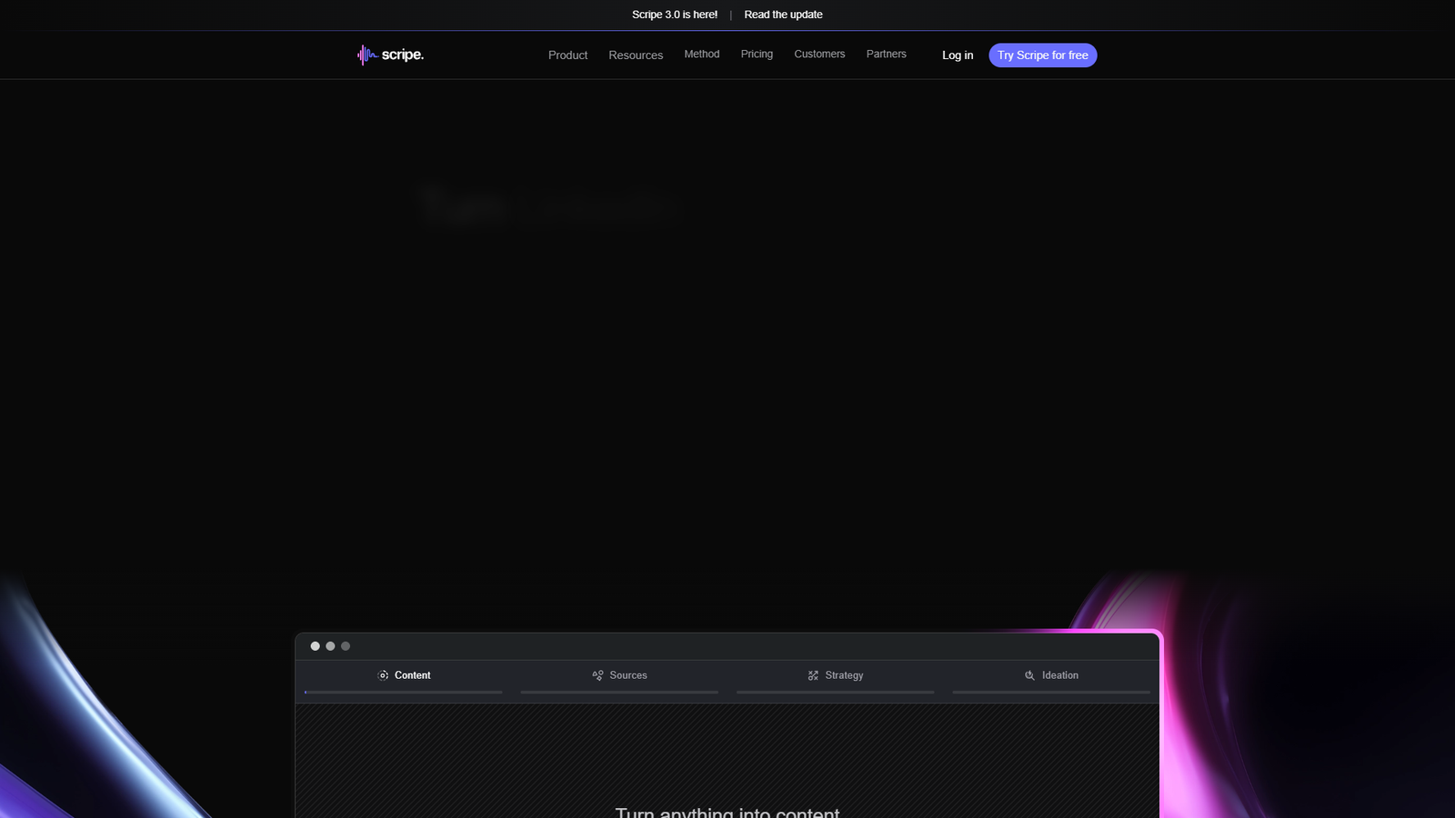 Scripe — интерфейс нейросети Scripe — интерфейс нейросети