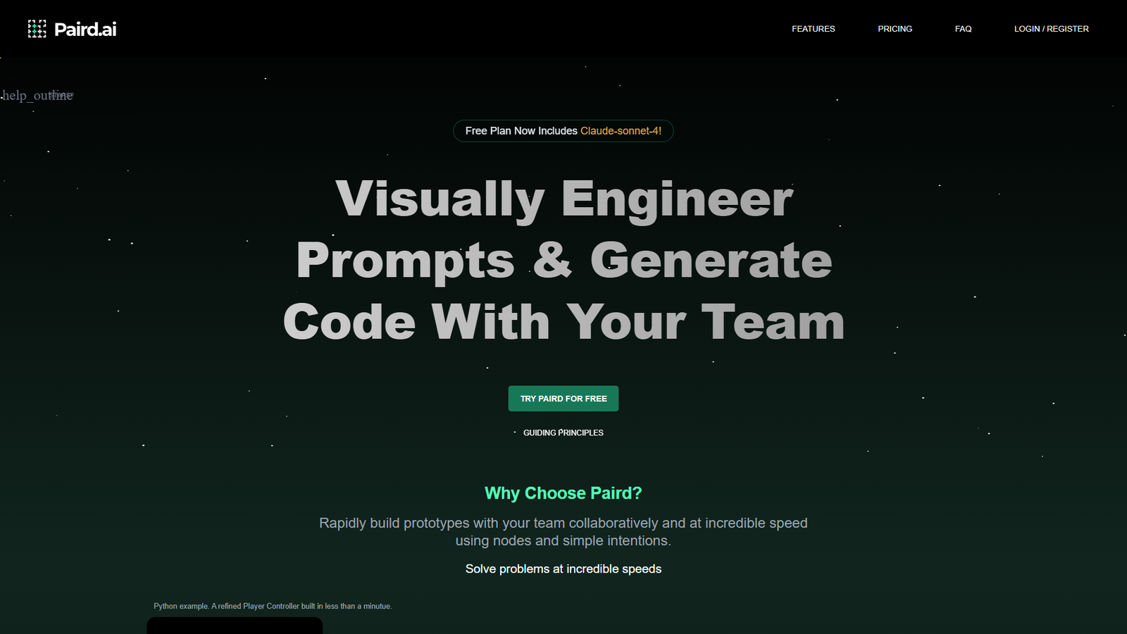 Paird.ai — интерфейс нейросети Paird.ai — интерфейс нейросети