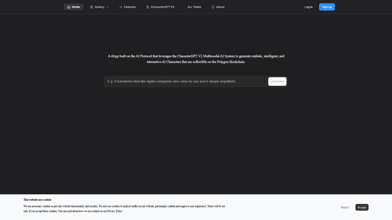 MyCharacter.AI — интерфейс нейросети MyCharacter.AI — интерфейс нейросети