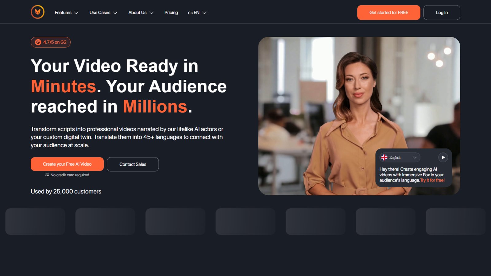 Immersive Fox нейросеть Главная страница Immersive Fox нейросеть Главная страница