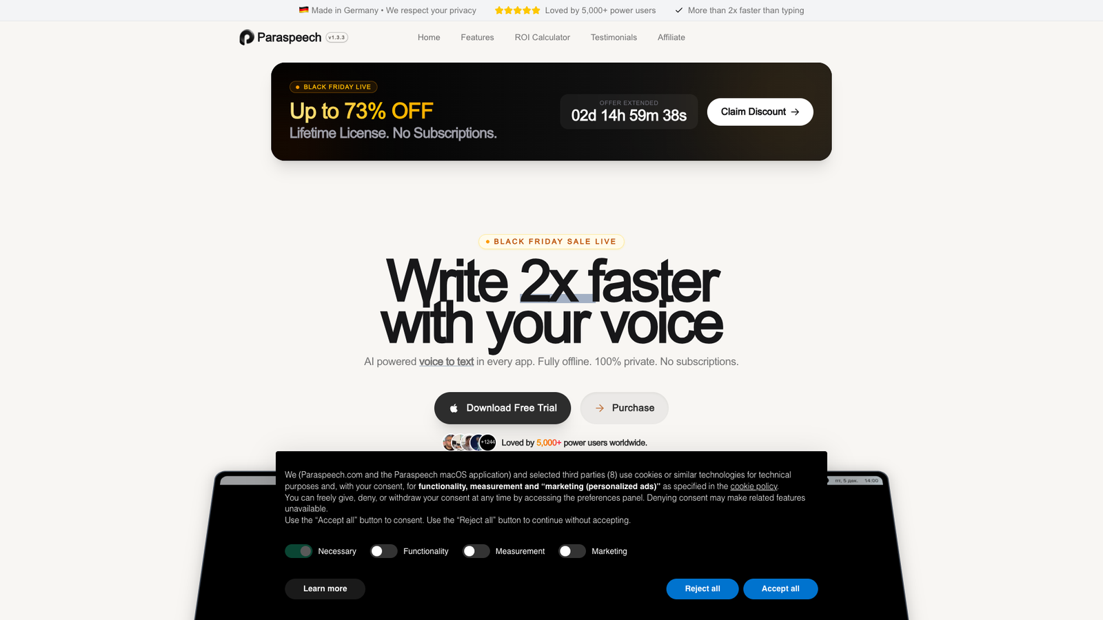 Paraspeech — интерфейс нейросети Paraspeech — интерфейс нейросети