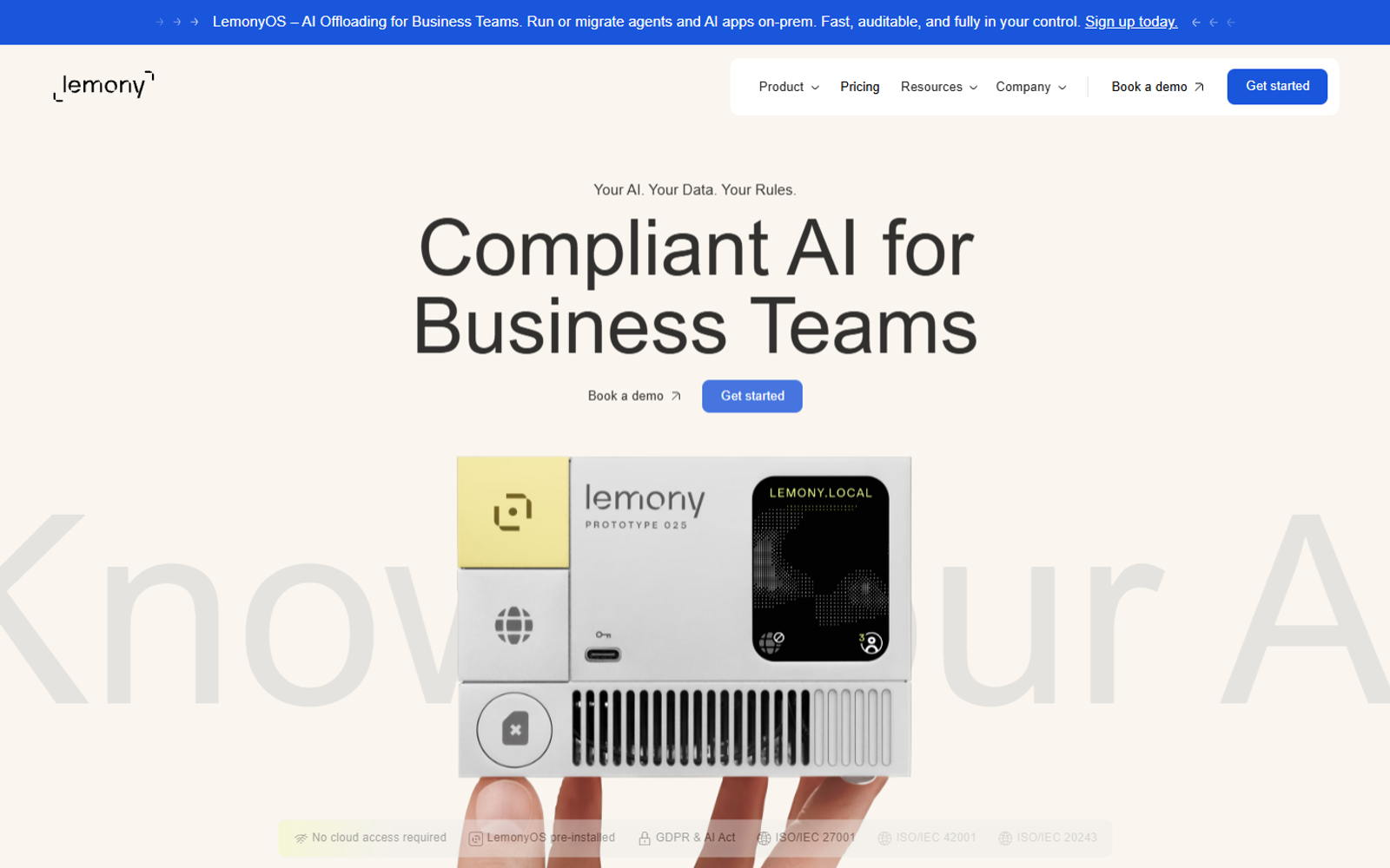 Lemony — интерфейс нейросети Lemony — интерфейс нейросети