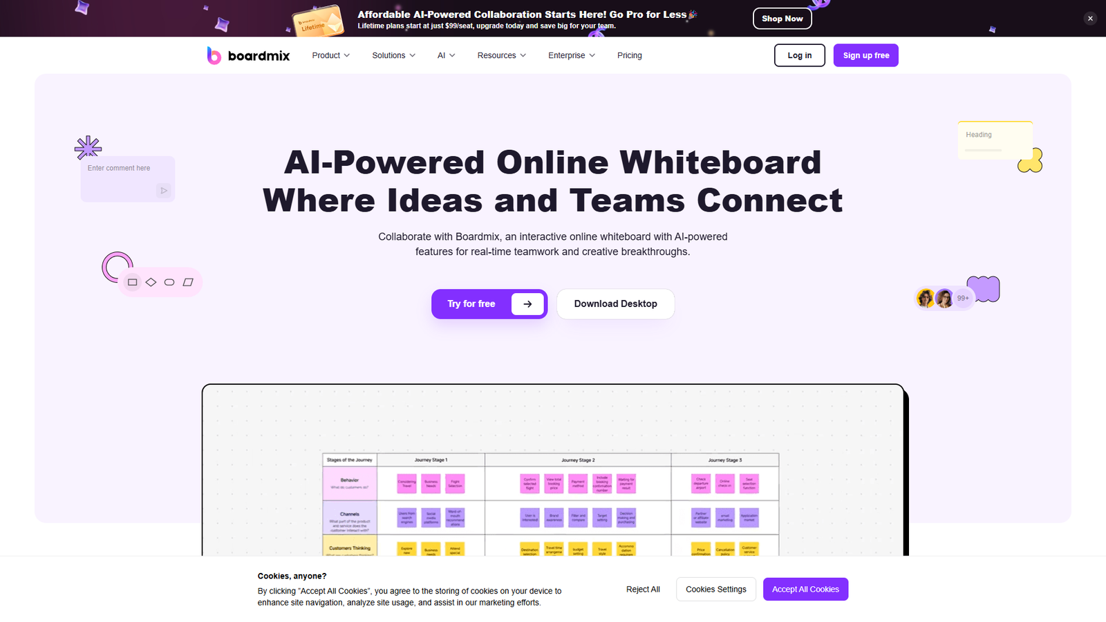 Boardmix — интерфейс нейросети Boardmix — интерфейс нейросети