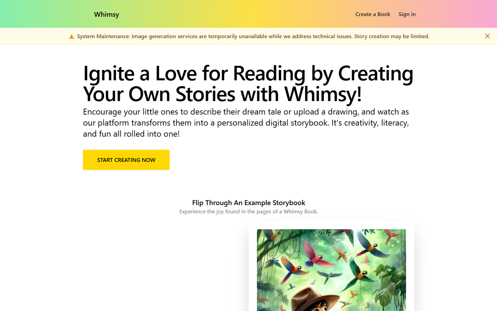 Whimsy — интерфейс нейросети Whimsy — интерфейс нейросети