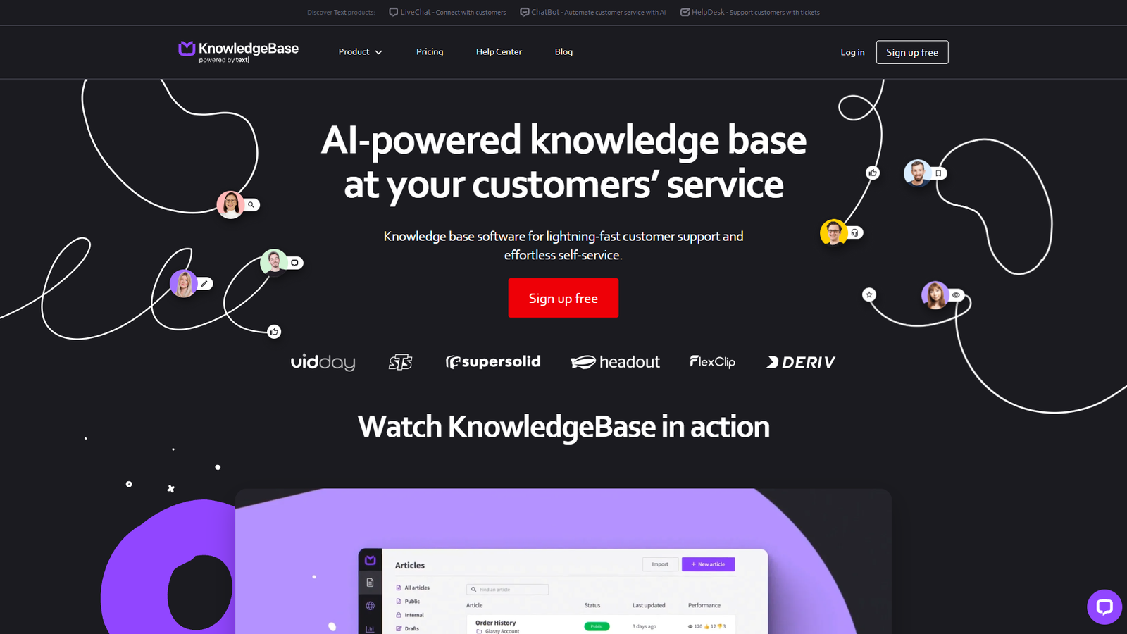 KnowledgeBase — интерфейс нейросети KnowledgeBase — интерфейс нейросети