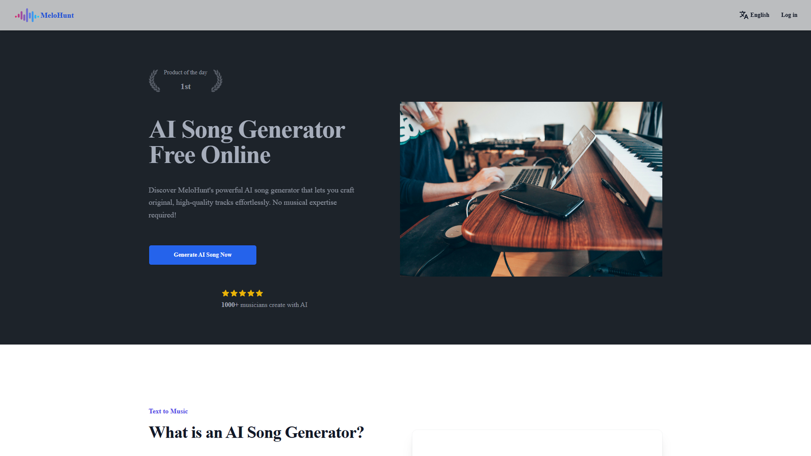 MeloHunt — интерфейс нейросети MeloHunt — интерфейс нейросети