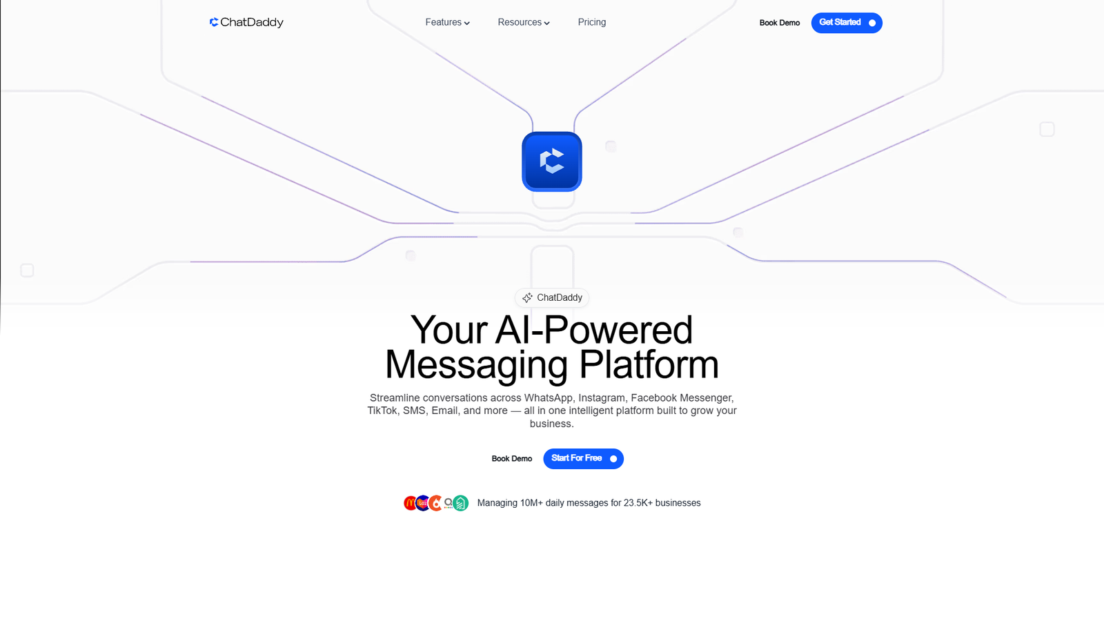 ChatDaddy — интерфейс нейросети ChatDaddy — интерфейс нейросети