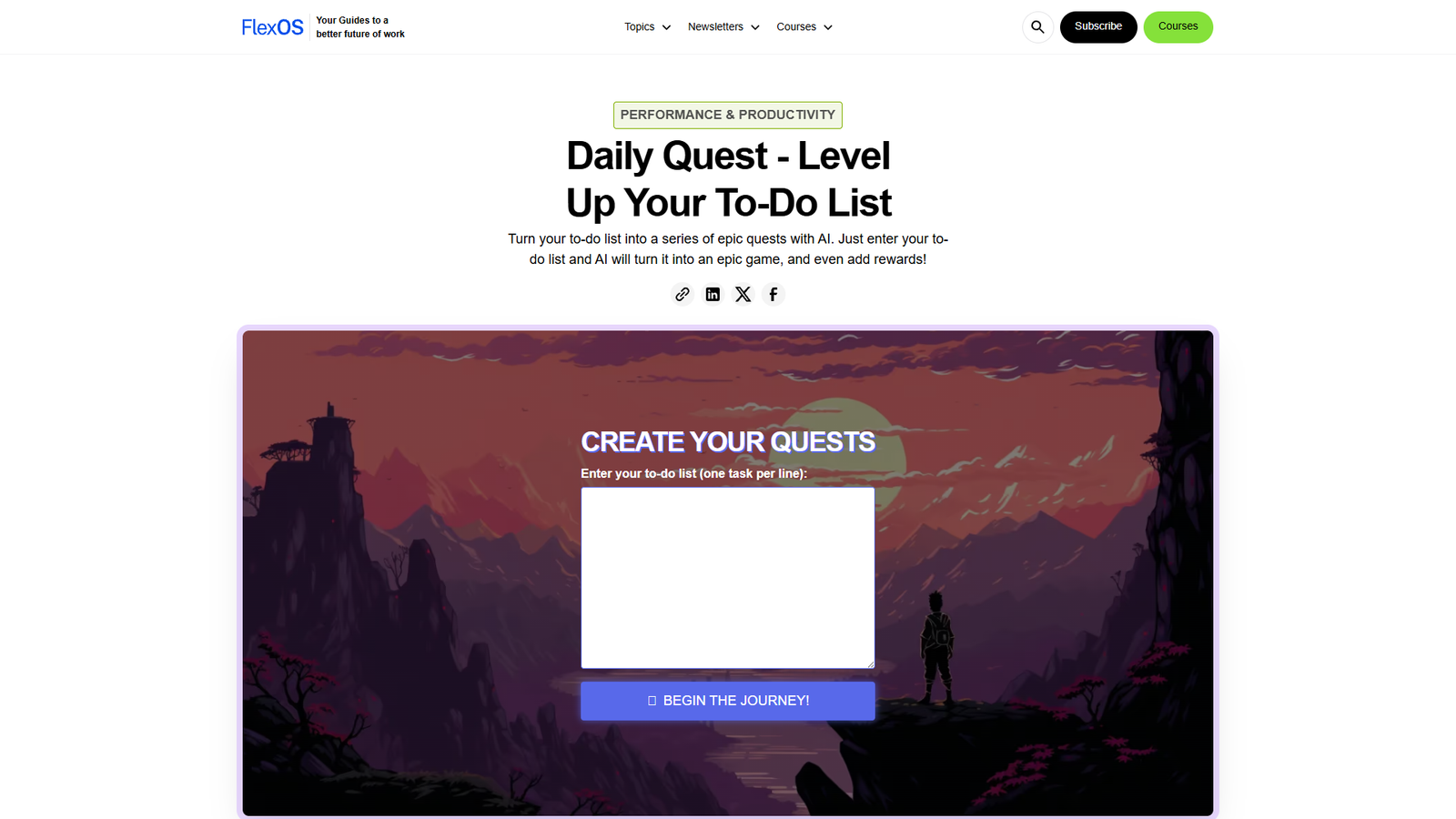 Daily Quests — интерфейс нейросети Daily Quests — интерфейс нейросети