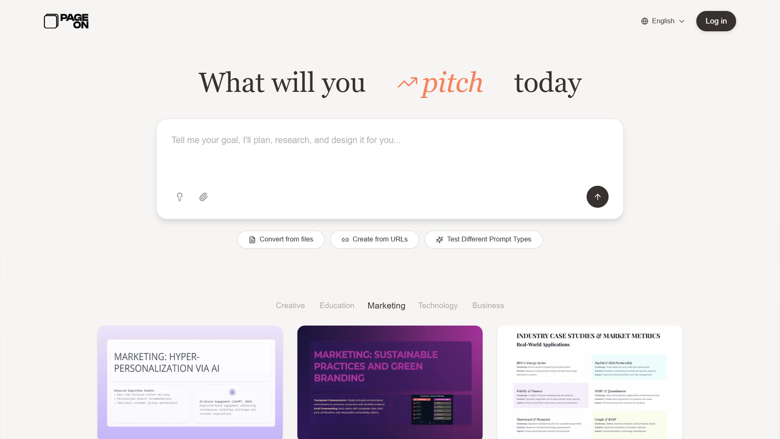 PageOn.AI — интерфейс нейросети PageOn.AI — интерфейс нейросети