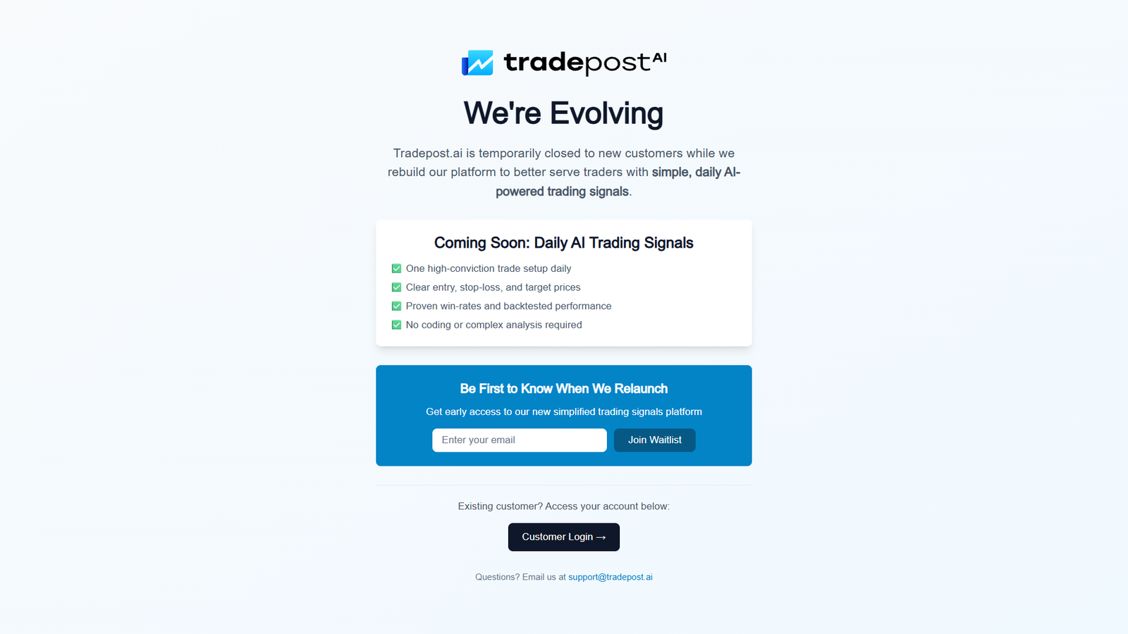Tradepost.ai — интерфейс нейросети Tradepost.ai — интерфейс нейросети