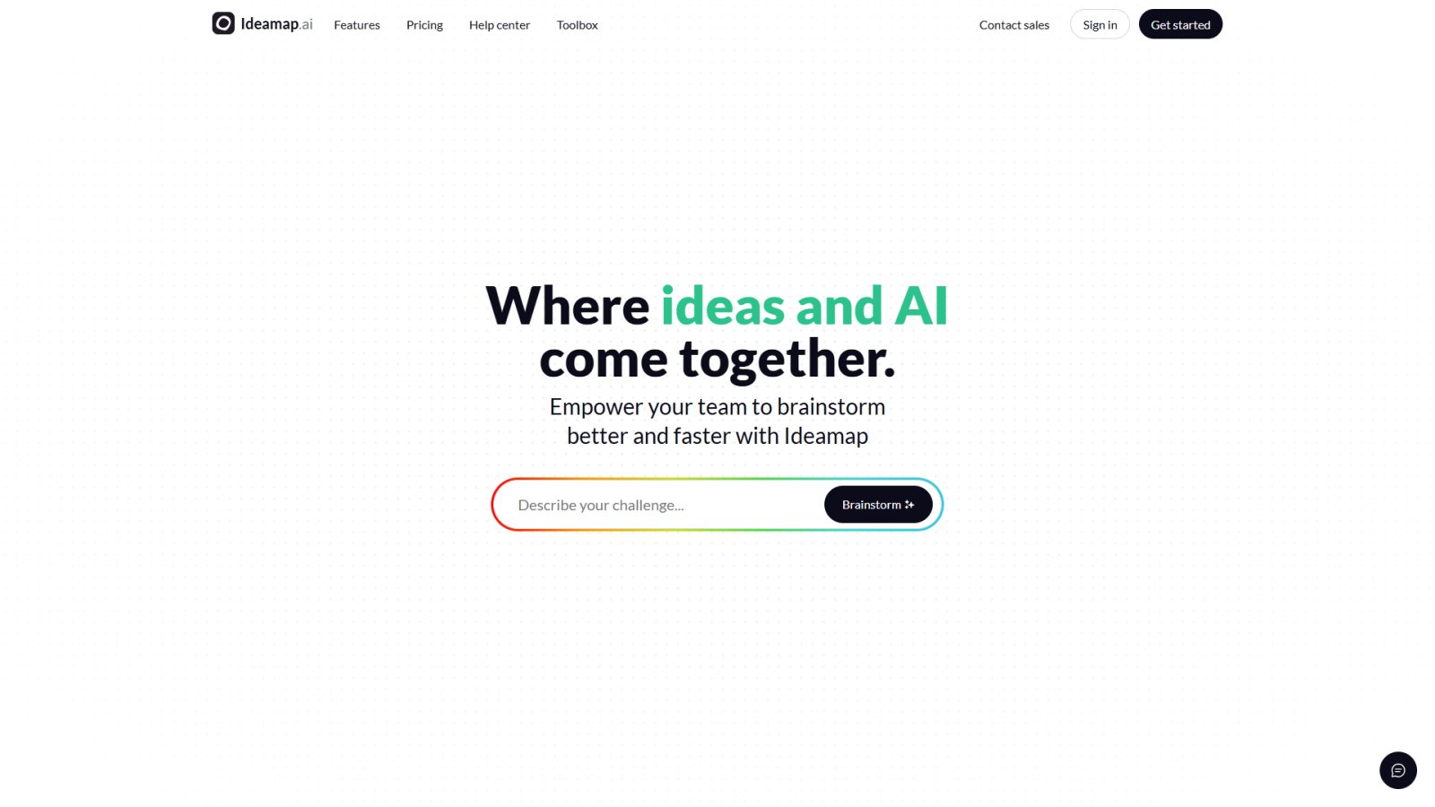 Ideamap нейросеть Главная страница