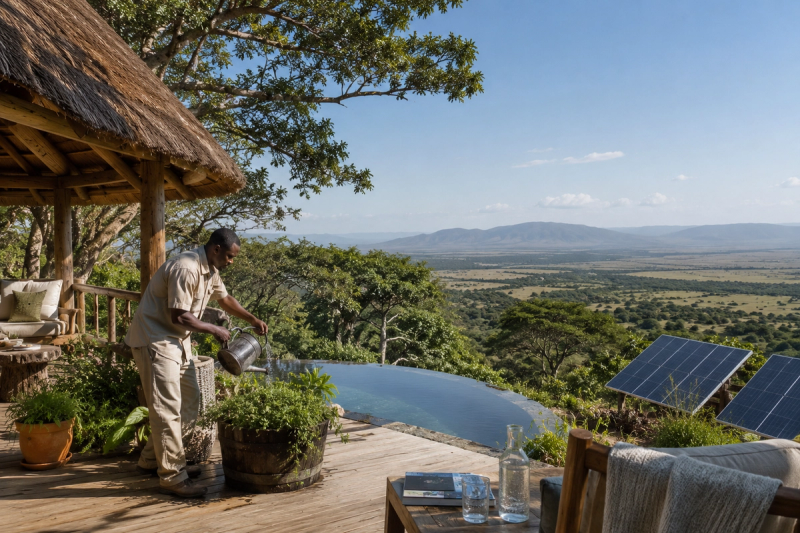 The Rise of Zero-Waste Luxury Stays in East Africa