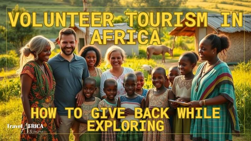 Voluntourism in Africa: Giving Back Through Travel