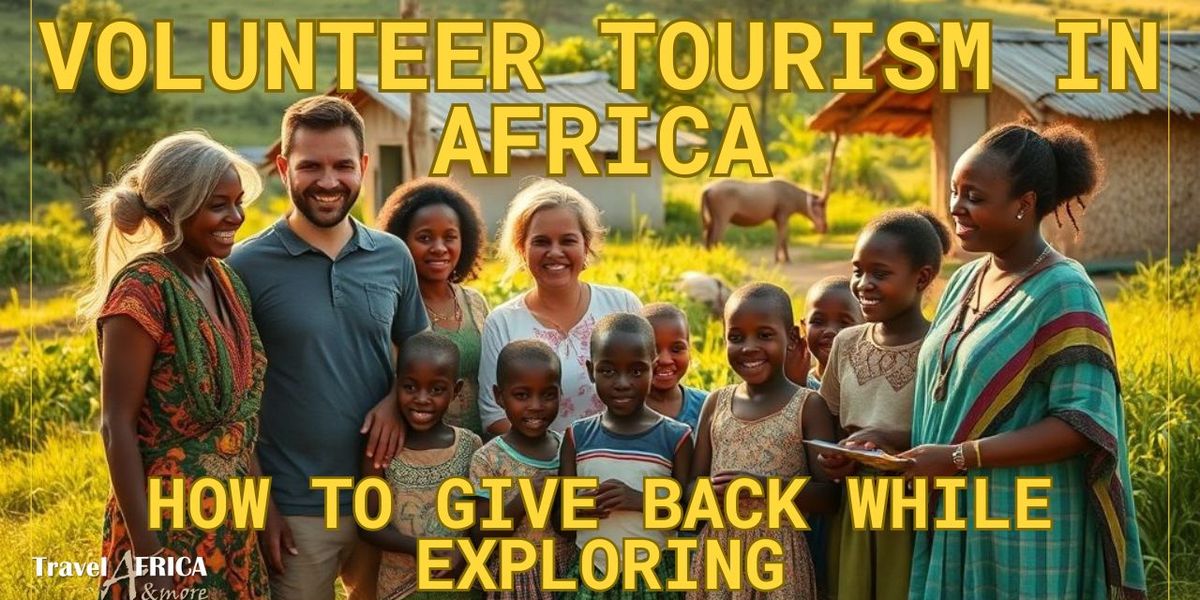 Voluntourism in Africa: Giving Back Through Travel