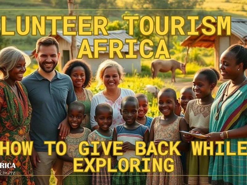 Voluntourism in Africa: Giving Back Through Travel