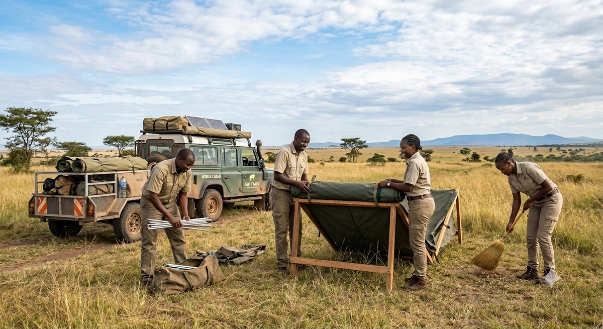 The Evolution of Mobile Eco-Camps: Leaving No Trace in the African Bush