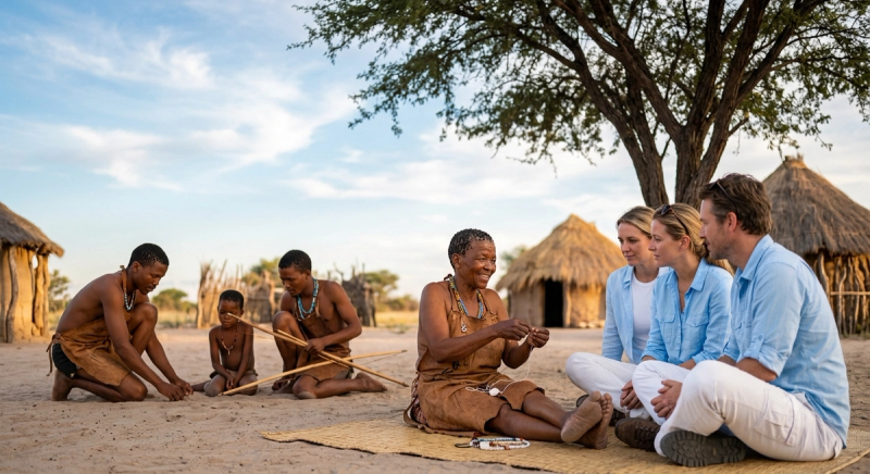 Preserving the San Heritage: Ethical Cultural Tourism in Botswana