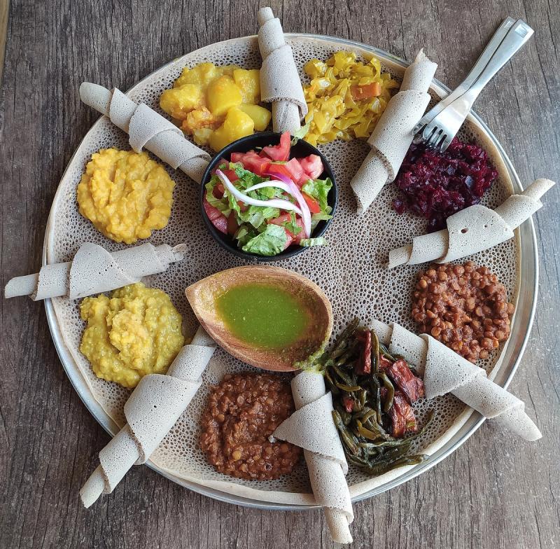 "African Food Stories” Series. Part 5: Injera with Doro Wat