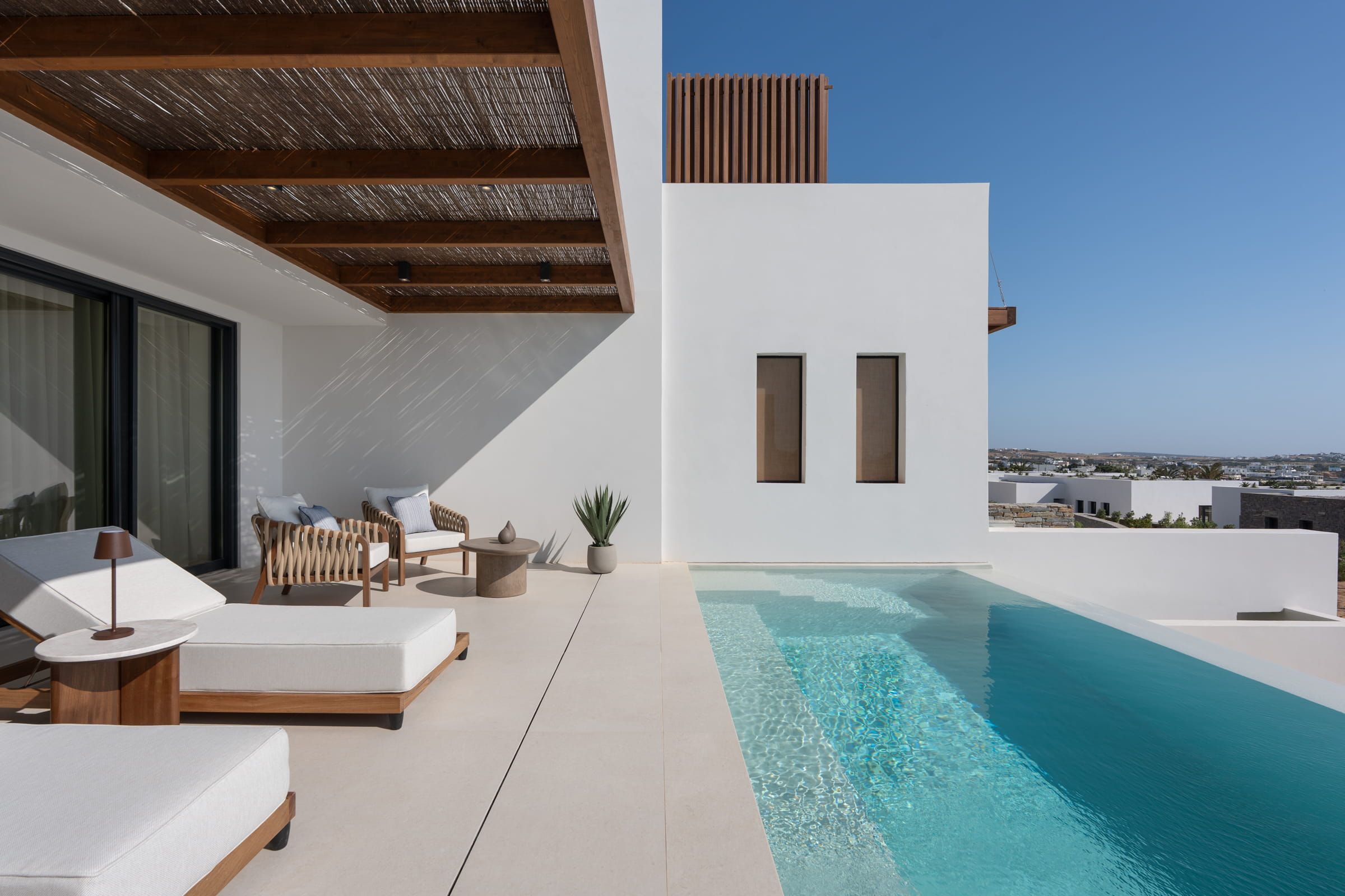 One Bedroom Suite With Private Pool and Sea View 