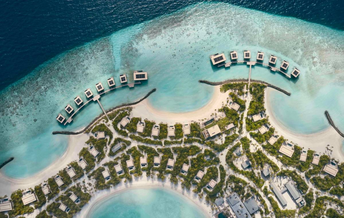 Patina Maldives Aerial