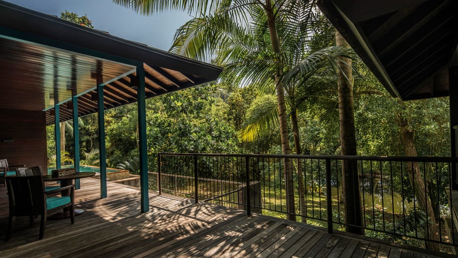 Garden-View Villa