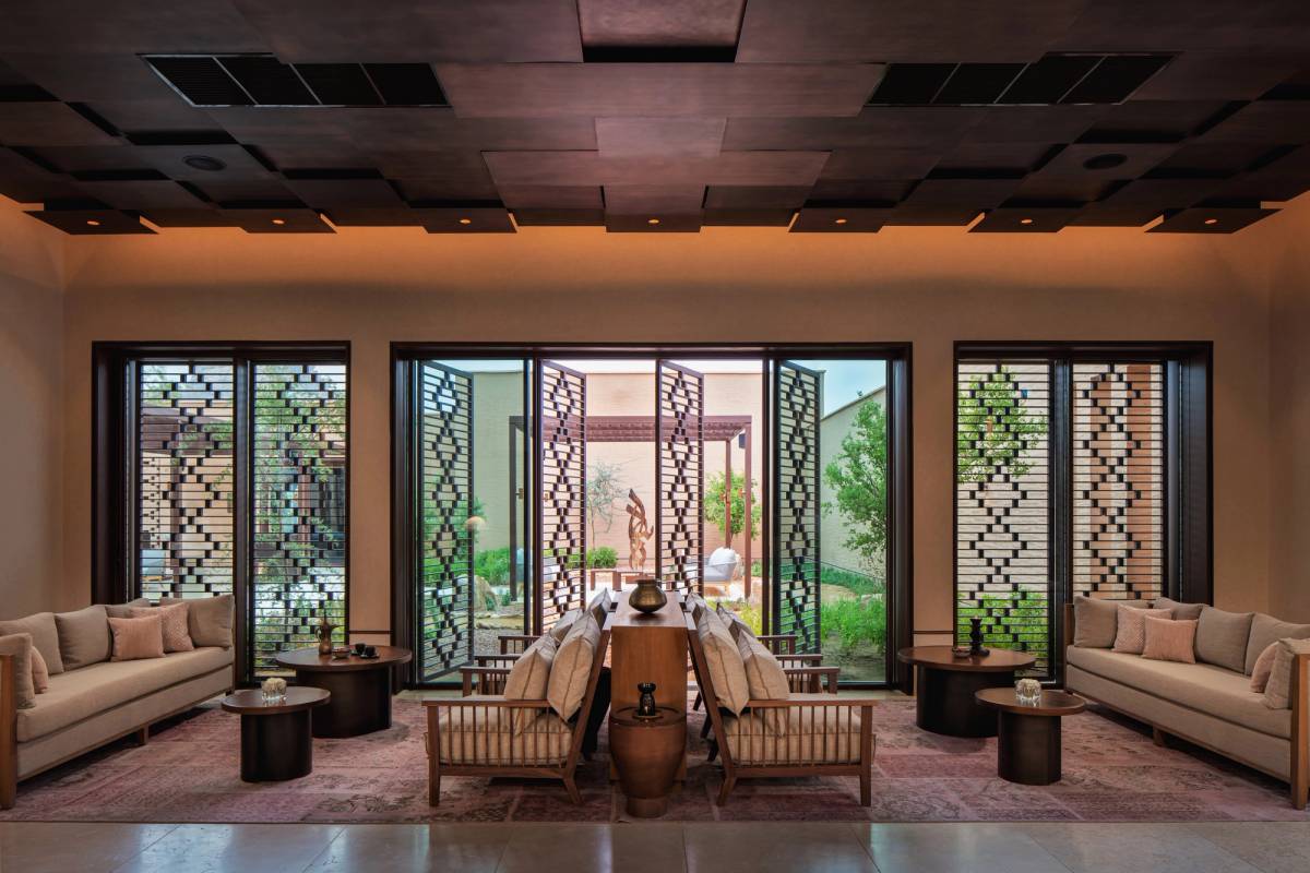 Rezeption Banyan Tree AlUla