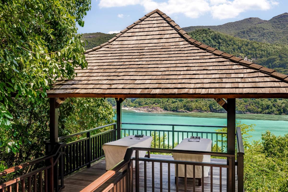 Outdoor Treatment in Hillside Villa