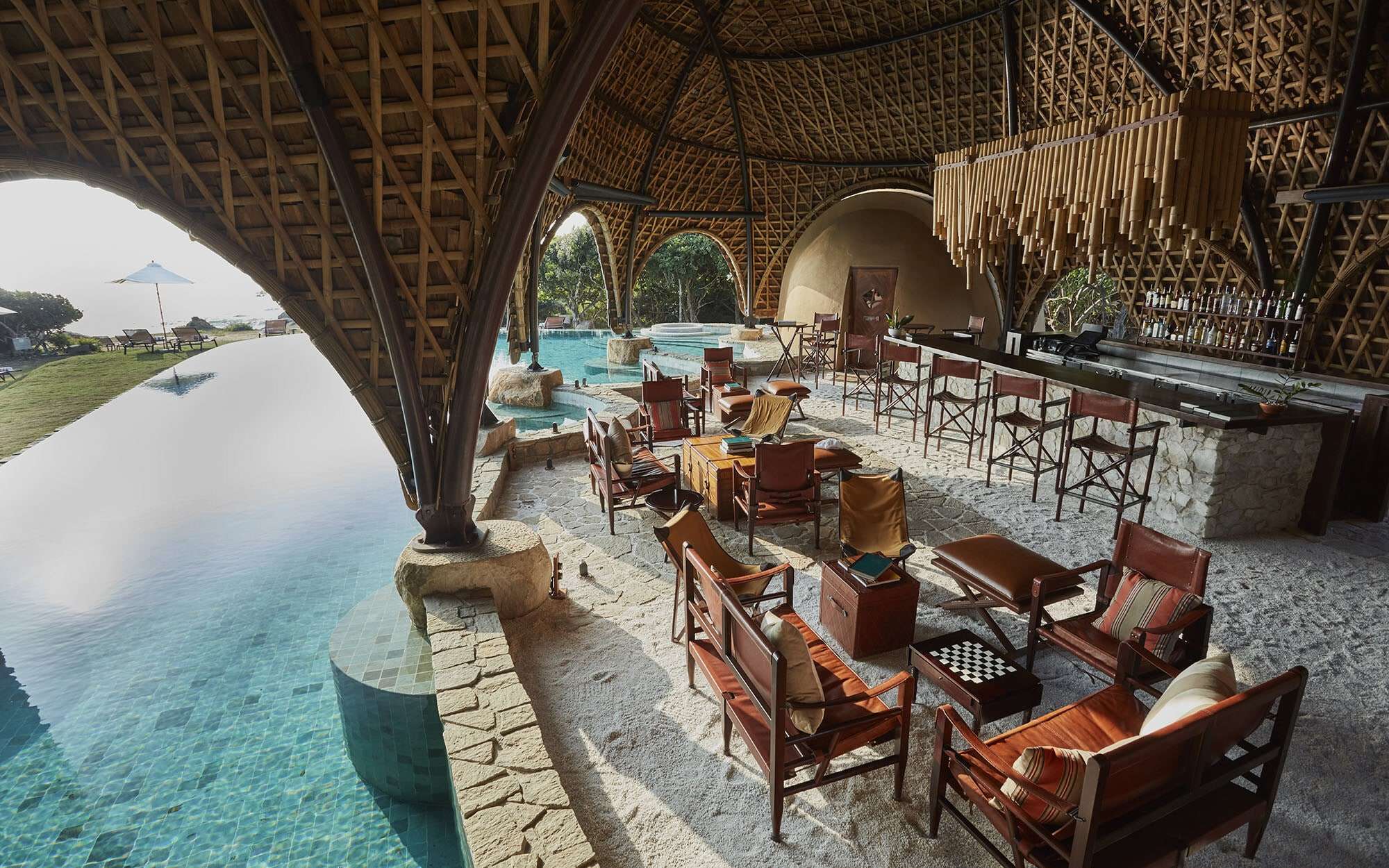 Dining Pavillon am Pool