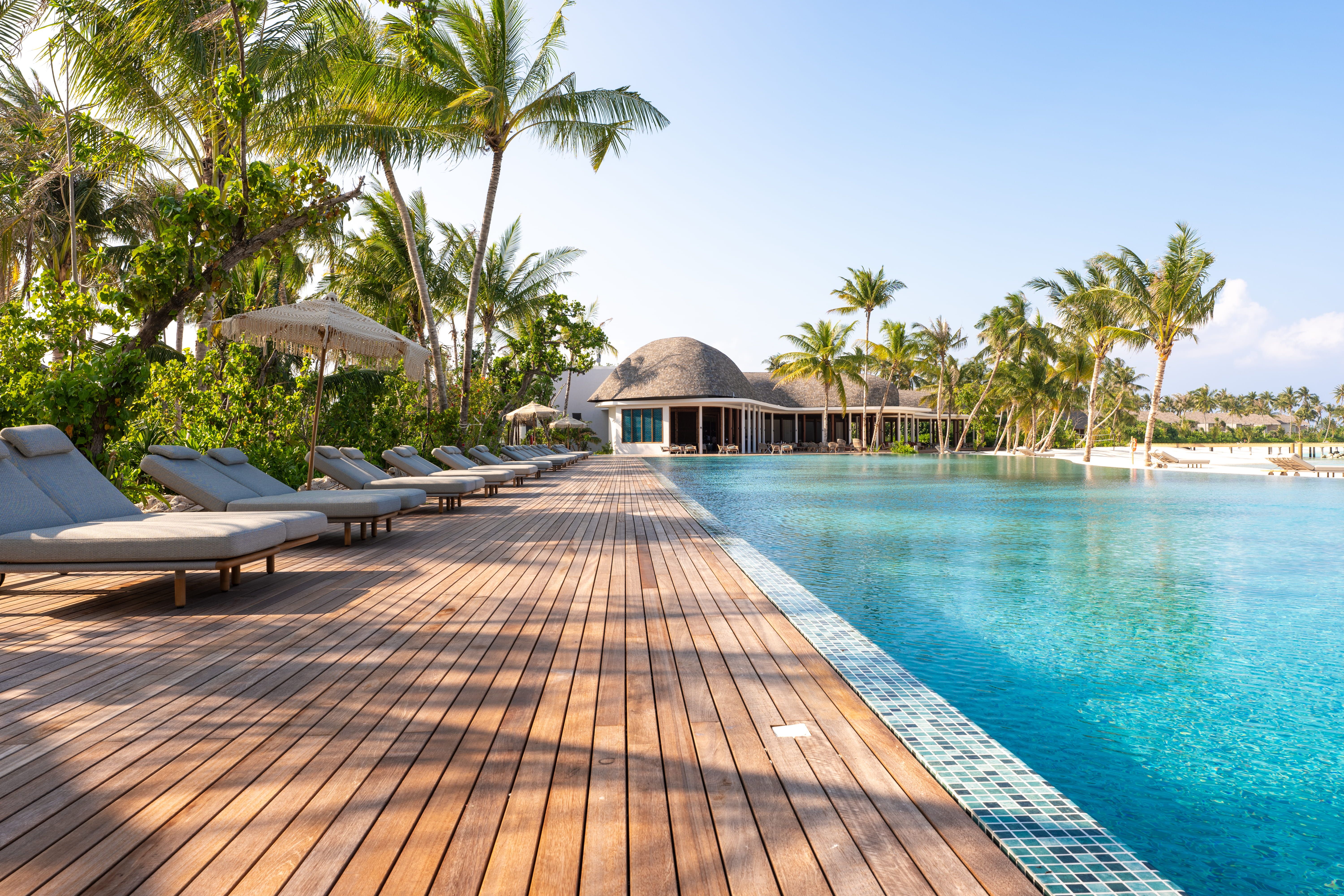 Pool im ananea Madivaru Maldives