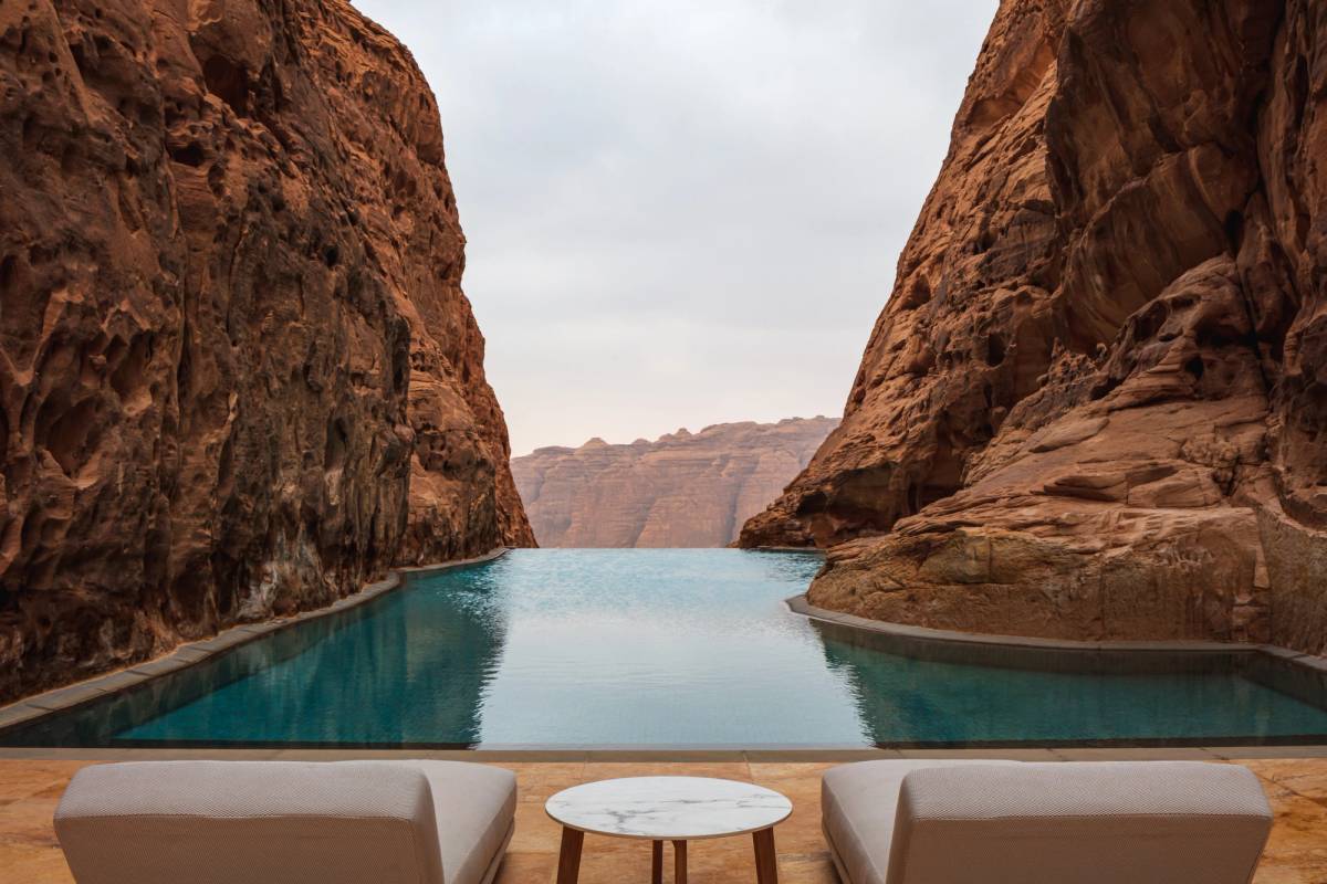 Pool Banyan Tree AlUla