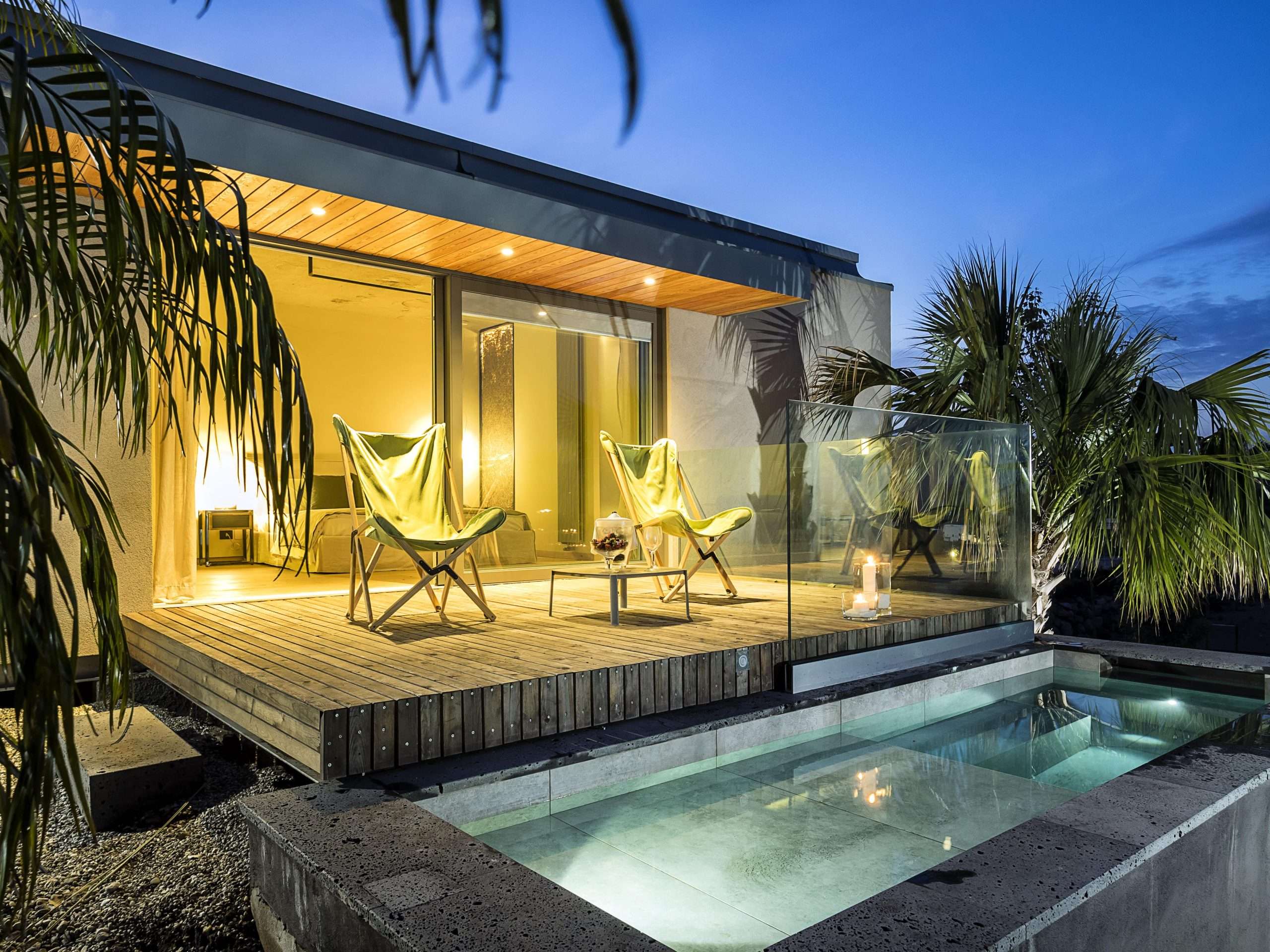 Romantic Lodge mit Jacuzzi