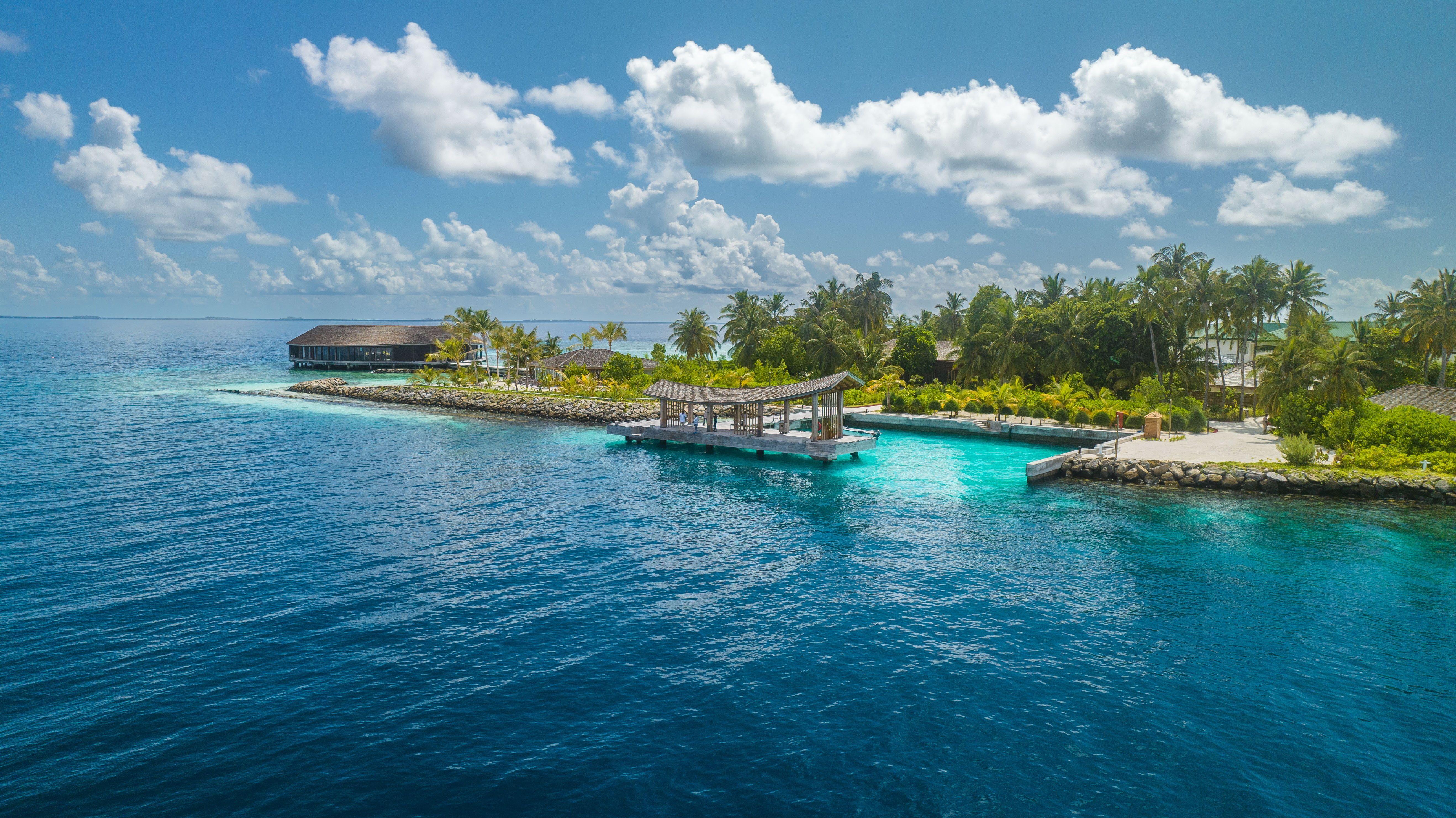 Arrival Jetty of Kagi Maldives